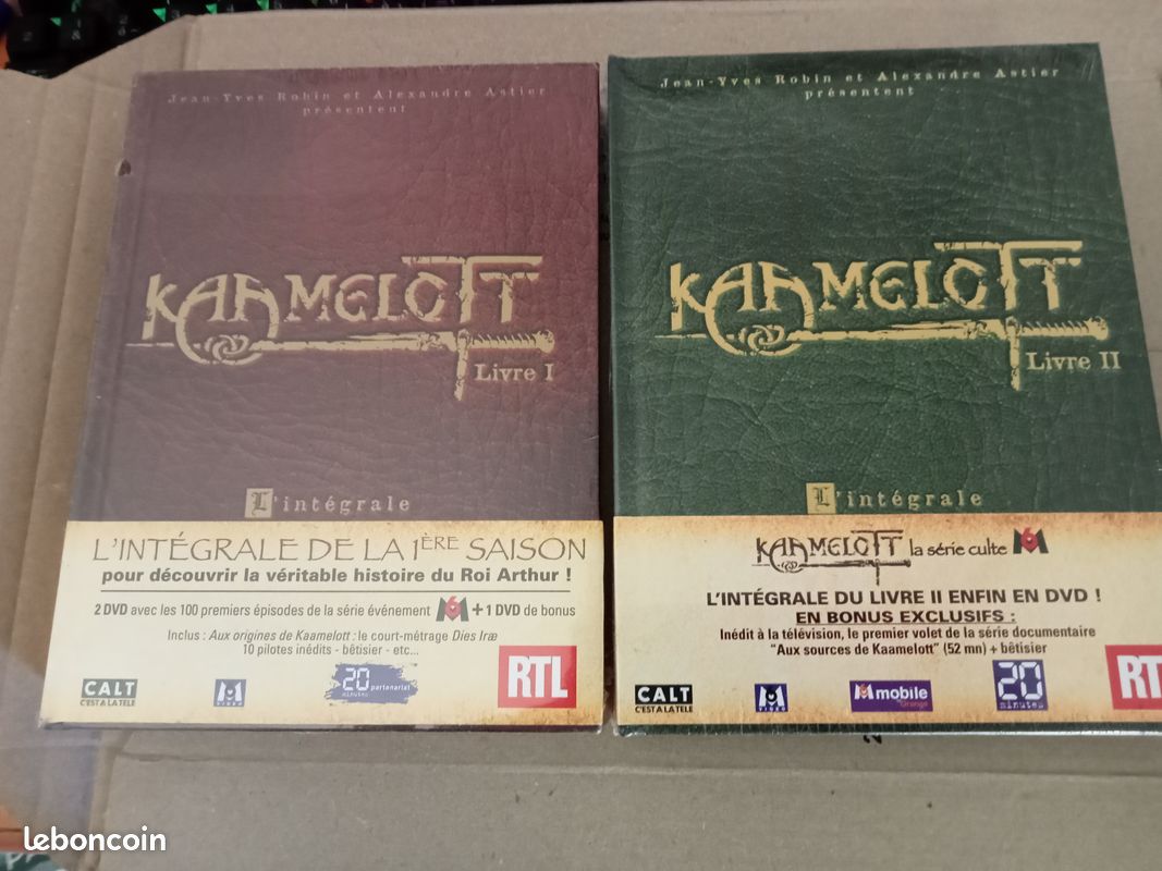 Kaamelott Livre 1 et Livre 2 en DVD DVD Films