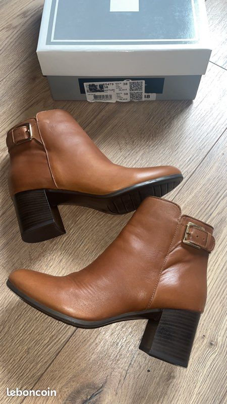 Talons Compensés Soloro Magnum Marron Taille UK 5 - Hauts (3-4.5") - Neuf En Boîte