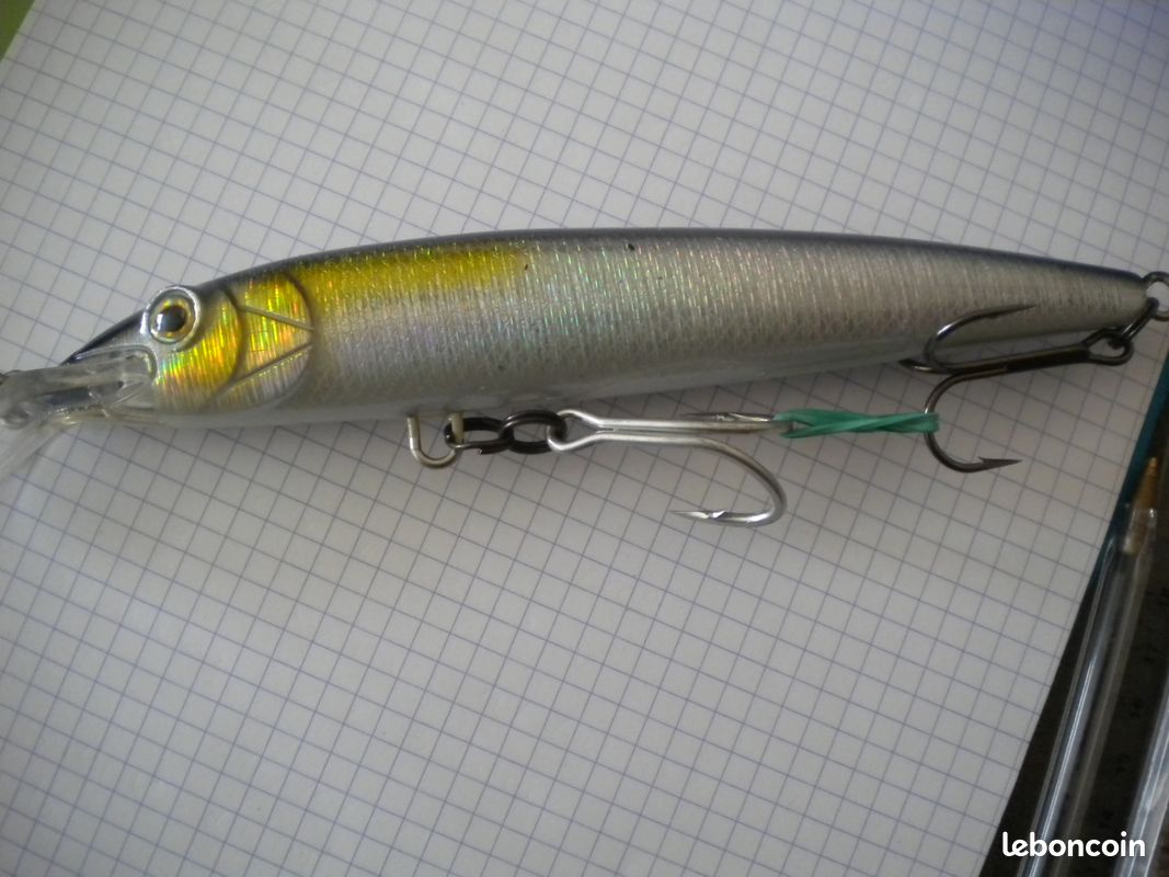 Grand Leurre De Pêche 18 Cm - Poisson Nageur Générique Pour Mer, Leurre Souple Neuf Sous Emballage