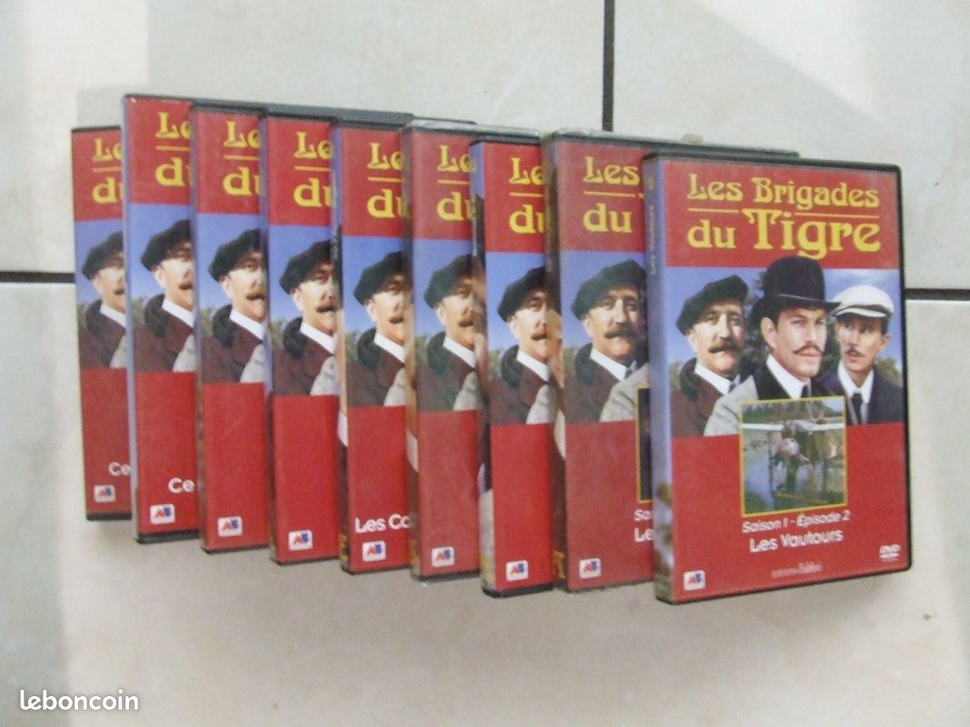 LOT 10 DVD BRIGADE DU TIGRE / POLICE FRANçAISE AU XIXèME SIèCLE / 1900 (image 1)