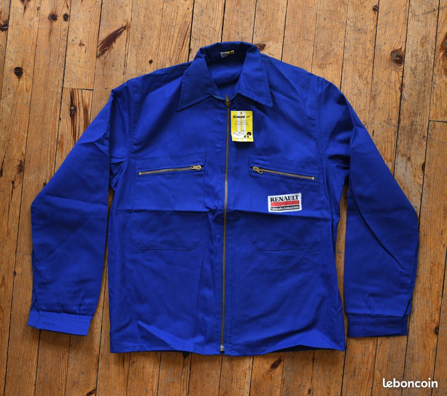 Bleu de travail veste Renault Véhicules Industriels Sanfor taille