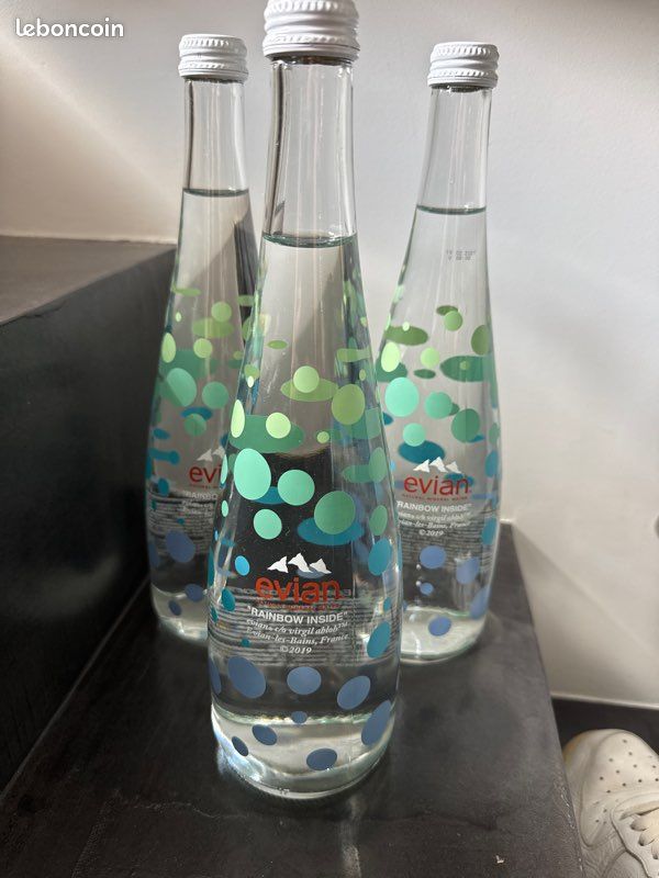 Water Dispenser Evian Water Virgil Water Bottles Evian X Virgil