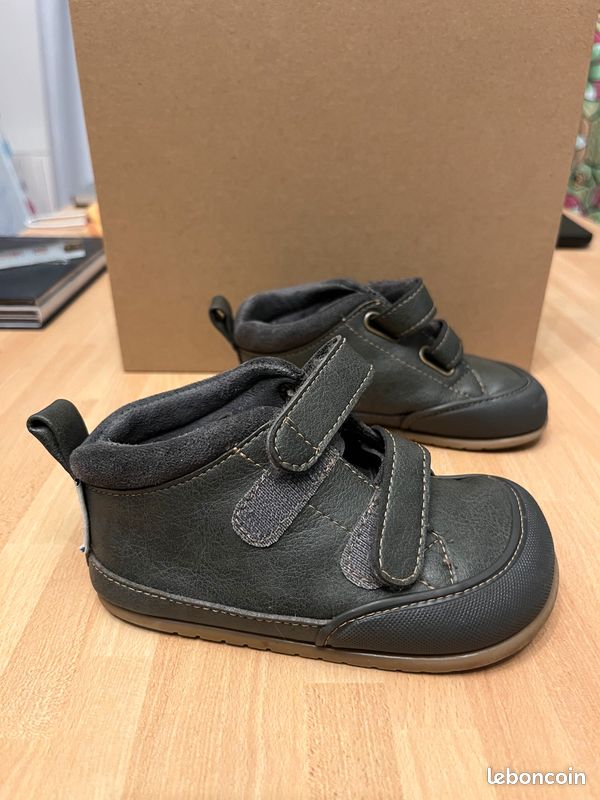 Chaussures enfants barefoot cuir (image 4)