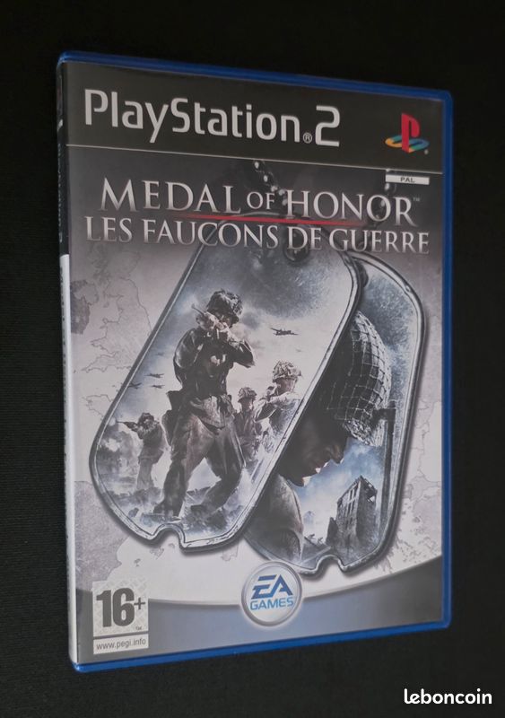 MEDAL OF HONOR LES FAUCONS DE GUERRE ... Jeu Sony Playstation PS2 ... 060125 (image 1)