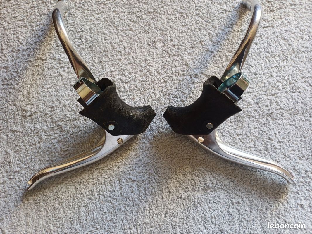 Vélo vintage leviers de freins Weinman double commande (image 3)