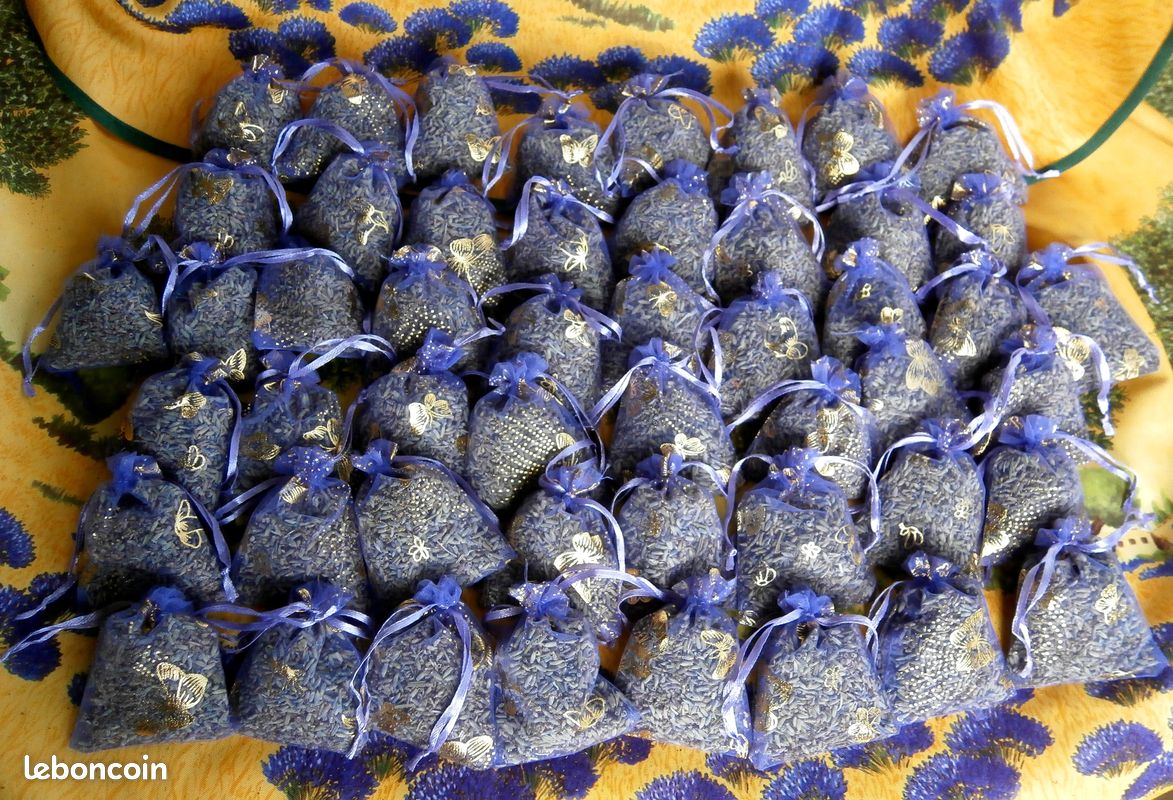 Floatdream 12 Pièces Lavande Vides Sachet, Sachets Lavande, Sacs De Gaze De Lavande, Livré Avec 12cordon, Pour La Lavande, Les Épices, Les Herbes