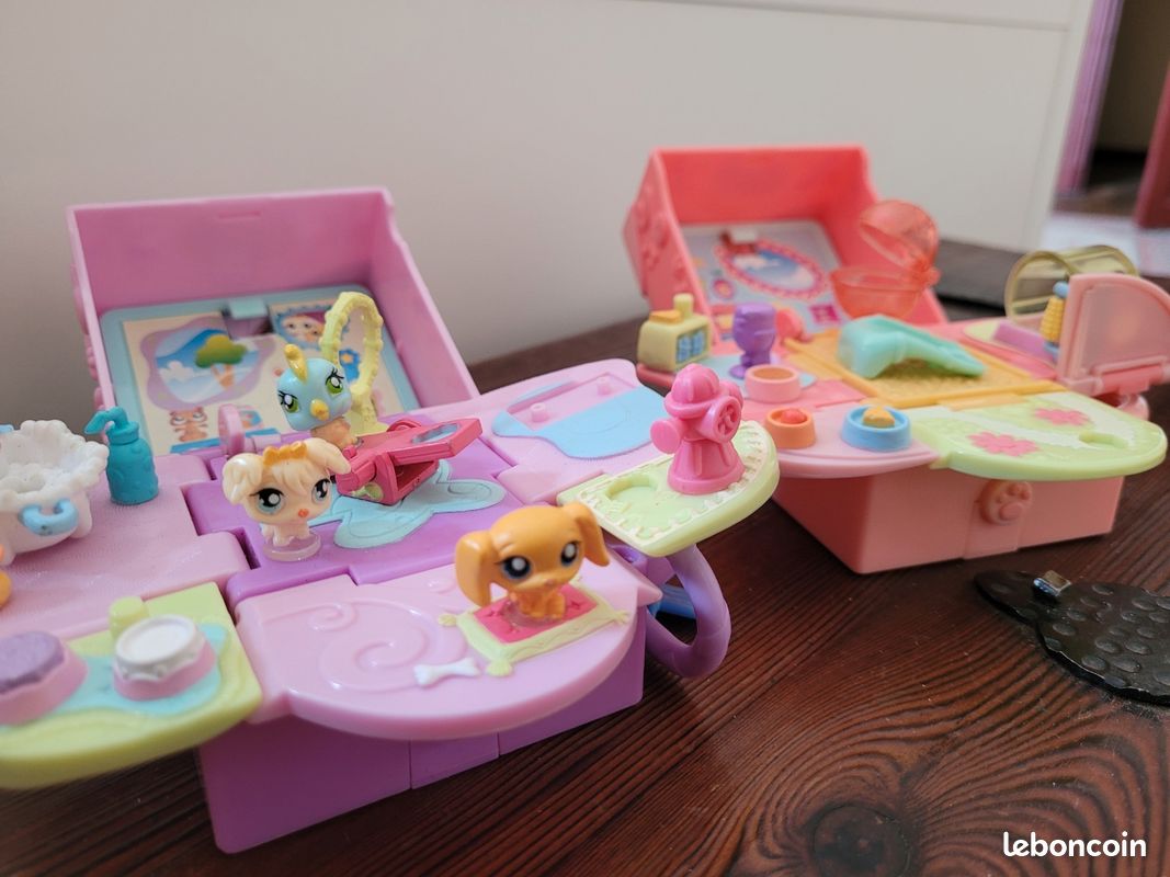 Lot Littlest pet shop maison petit polly pocket (image 2)
