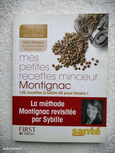 [Livre] Mes petites recettes minceur Montignac - Bon état (image 1)
