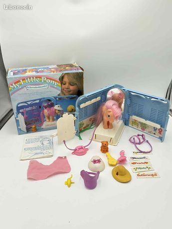 Mon Petit Poney G1 – Salon De Beauté – Italie – Boîte Incomplète – Hasbro