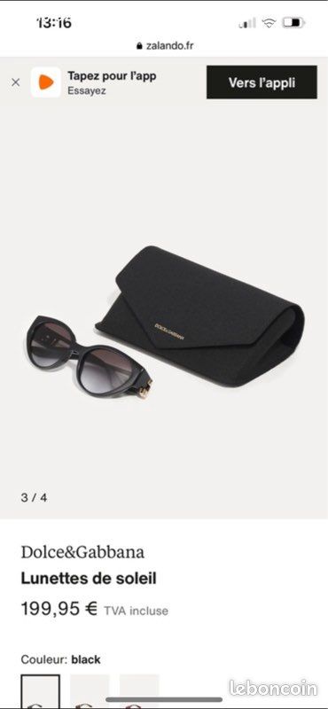 Lunette Dolce and Gabbana neuve (image 1)