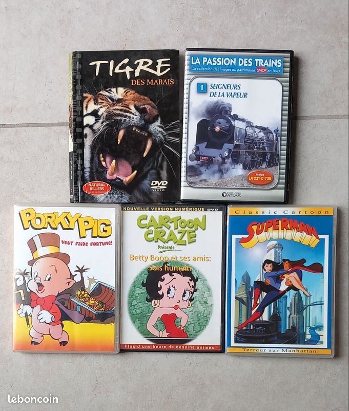 Lot de 5 dvd (image 1)