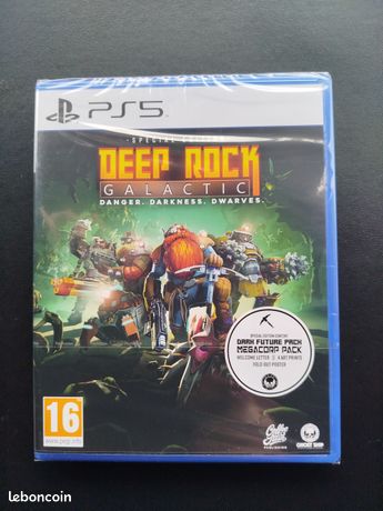 Jeu Deep Rock Galactic Special Edition - PS5 - Neuf Sous Blister - Action Et Aventure