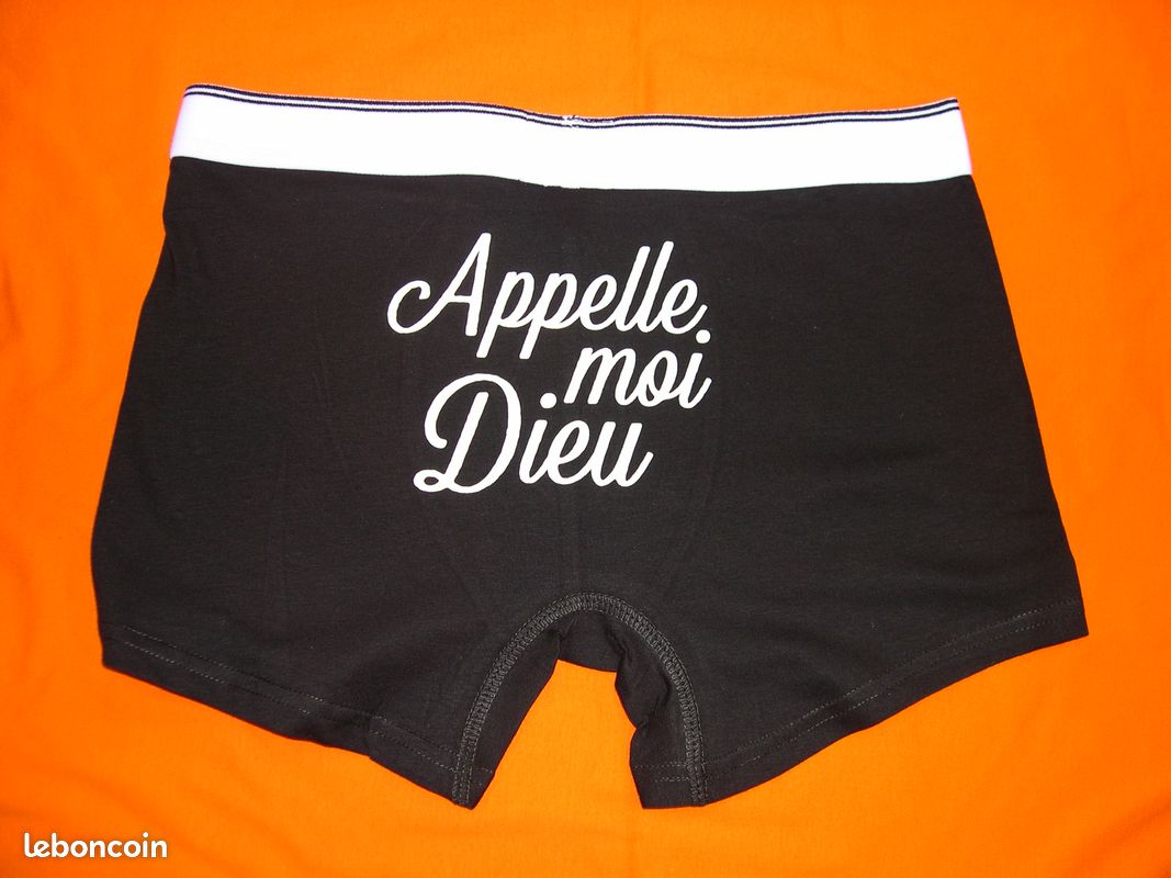 Boxer Briefs Calecon Homme Message Calecon Humour Homme Calecon