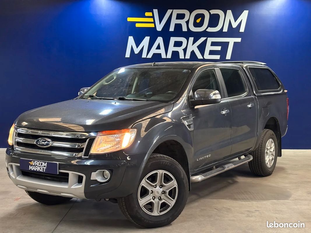 FORD Ranger 3.2 D 200ch LIMITED - 2015 - CarPlay - Suivi complet - Caméra de recul - Attelage - Sièges Chauffants (image 7)