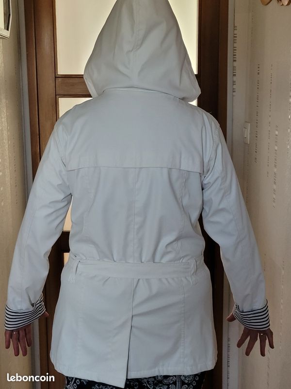 Veste Cité Flotte de Marine CO Yachting blanche, taille L