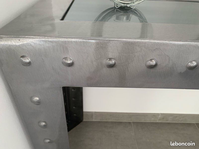 Console métal style industriel (image 2)