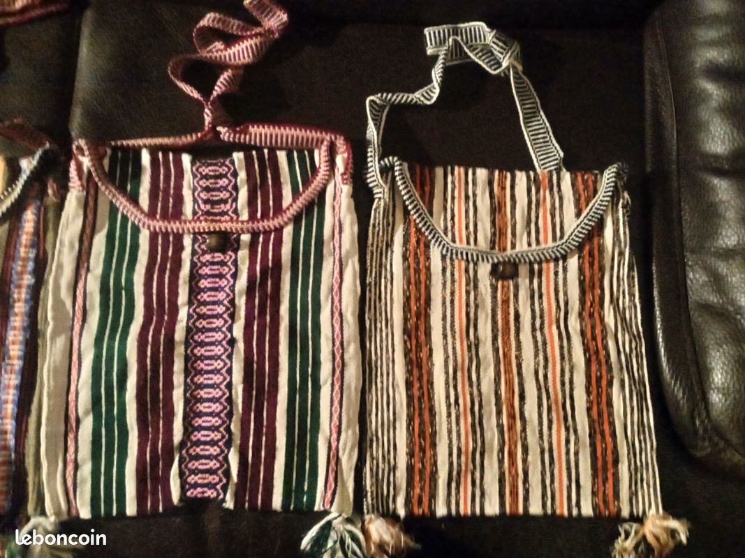Sac à main de laine artisanal (image 6)