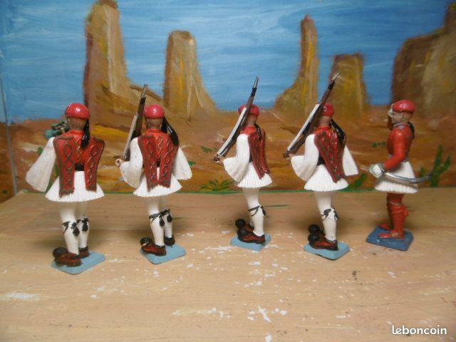 Soldats Grecs Aohna - Série Militaire Athina - Jouet Neuf Sous Emballage D'origine