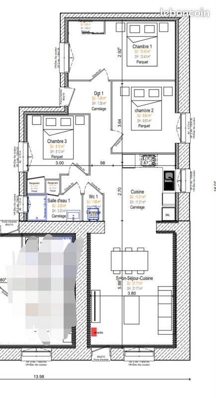 Appartement t4 (image 4)