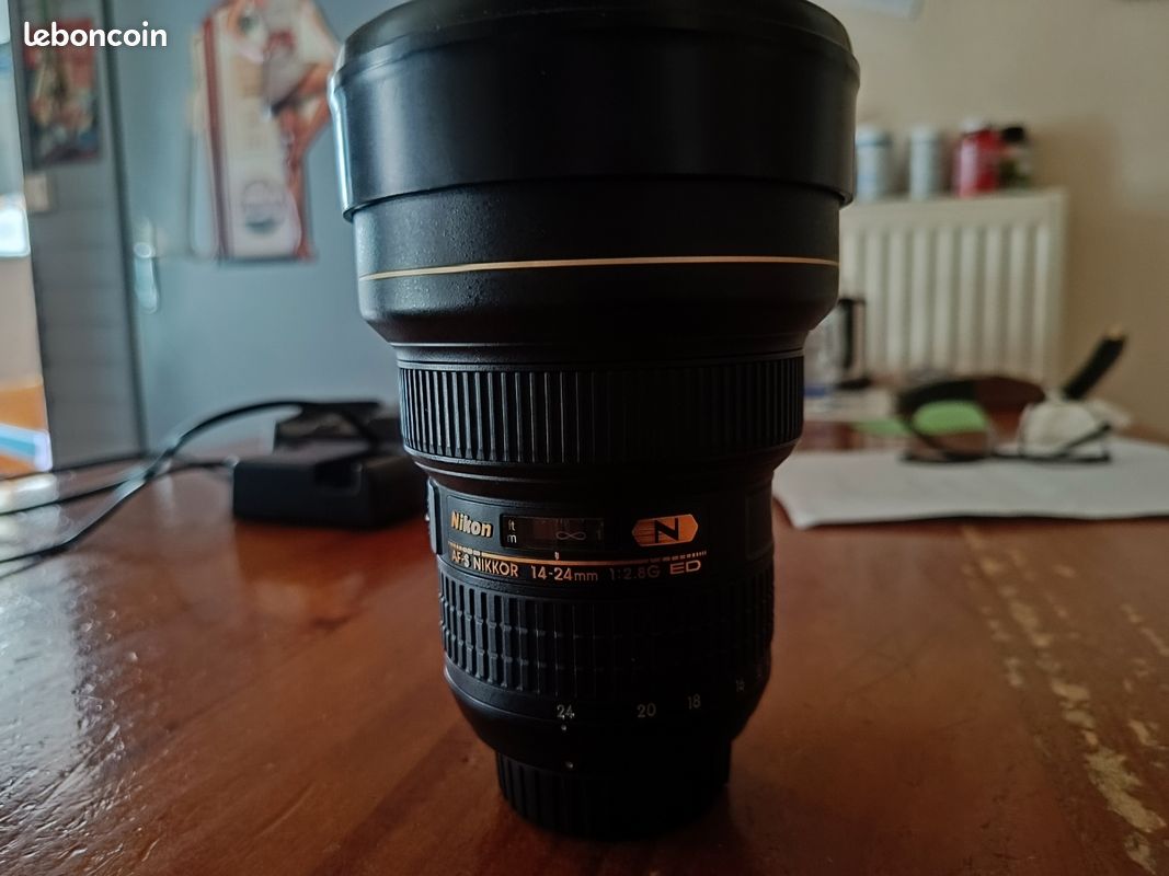 Titre : Objectif Professionnel Nikon AF-S 14-24mm f/2.8G ED – État Neuf (image 2)