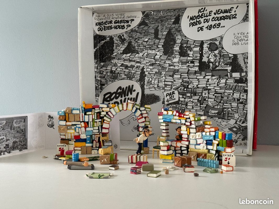 Lot N°670 - Franquin/Gaston Lagaffe. Sculpture de Gaston en