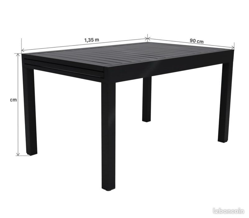 Table de jardin + chaise (image 1)