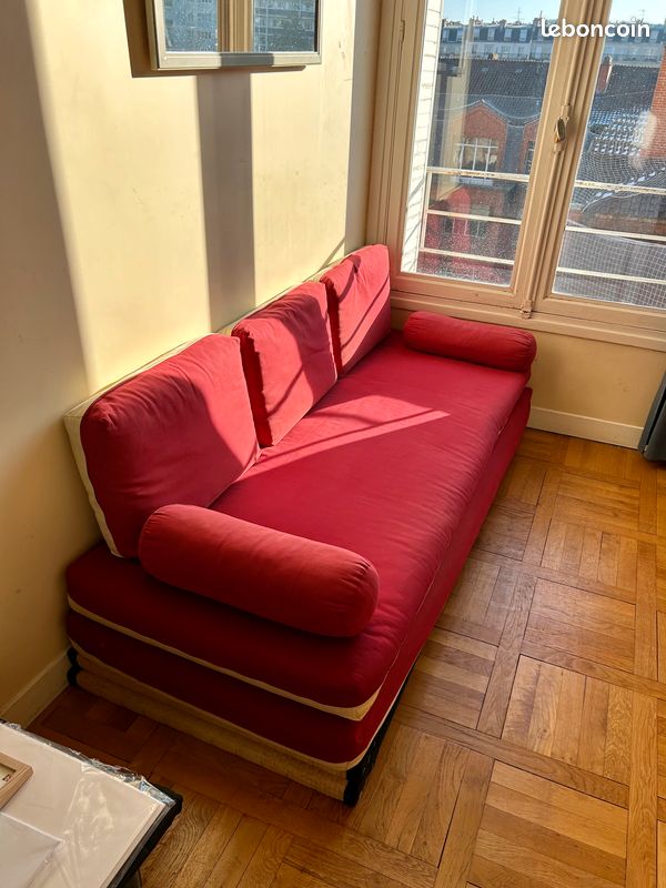 Canapé tatami futon et coussins (image 1)