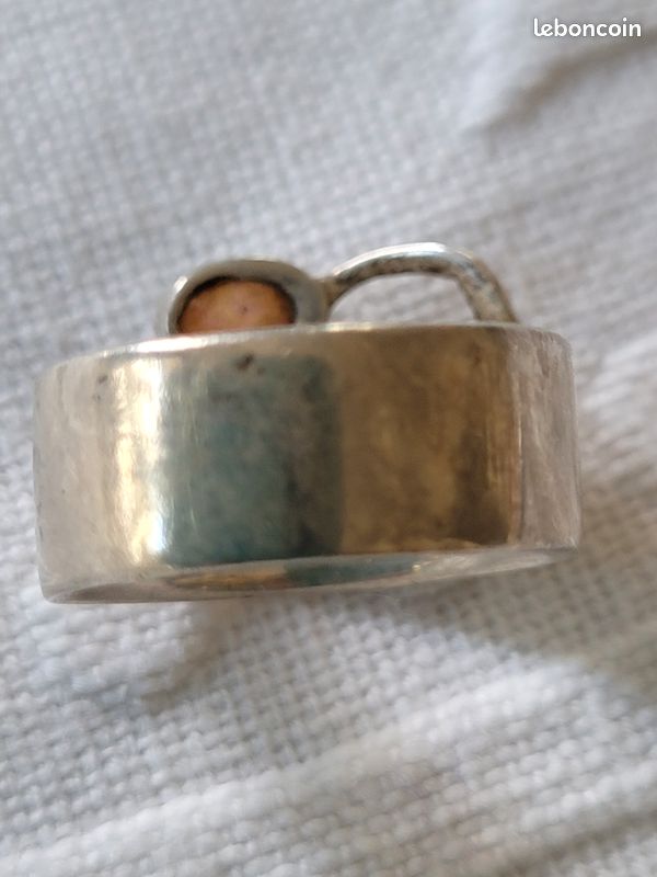 Bague Itzcuintli Opale Argent 925 Argenté - Achat / Vente bague