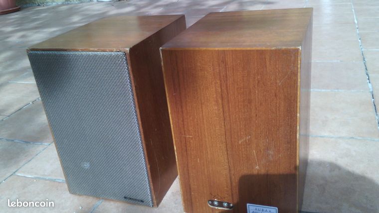 Paire D'enceintes AUDAX - Modèle Audimax - 10W - Excellente état - Occasion