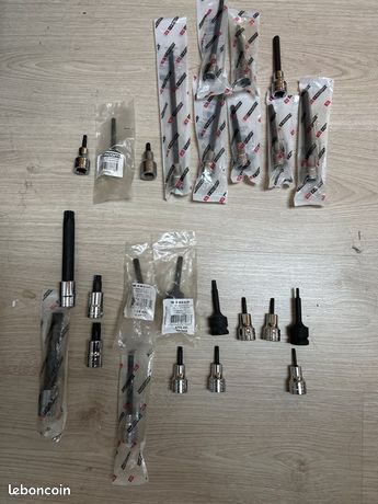 Douille Tournevis FACOM SX.55LA - 1/2" Tx T55 Long - Pour Vis Torx®