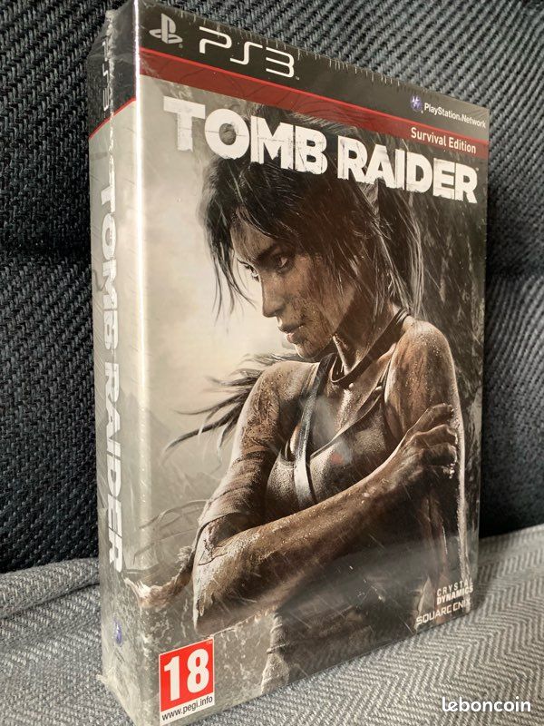 Tomb Raider : Edition jeu de l'année - Sous Blister - PS3 FR - Square