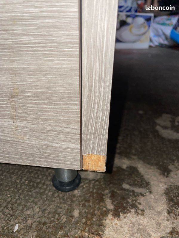 Meuble de salle de bain en marbre et bois (image 18)