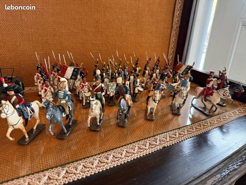 CBG Paris , Les Soldats de Plomb , 7 tinnen soldaatjes een