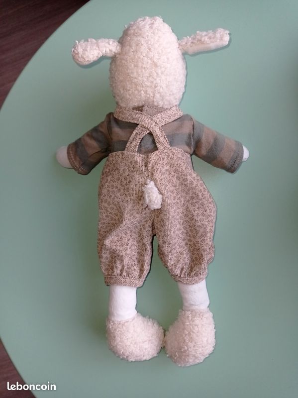 Doudou mouton Moulin Roty La Grande Famille Jeux Jouets - Main Image