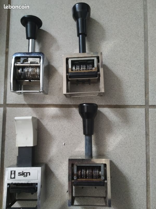 4 Anciens tampons encreurs (image 2)
