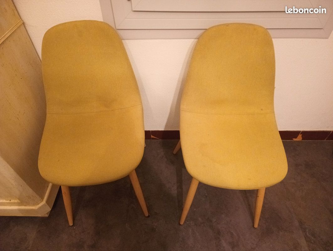 Lot de 4 chaises conforama (image 4)