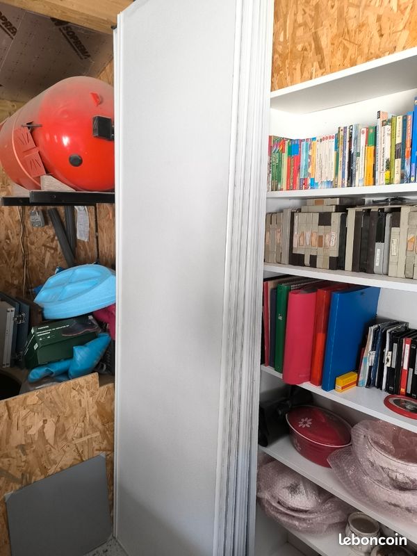 Urgent Lot de 2 Portes de placard coulissante 77,5cm *245cm (image 1)