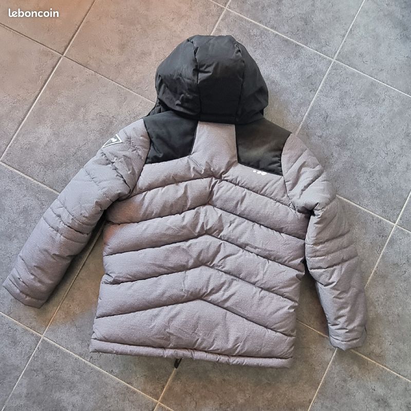 Veste tendance grise ski neige 6 ans (image 2)