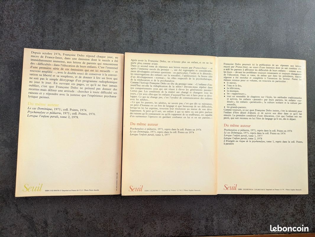 Lorsque l'enfant paraît de Françoise Dolto (image 2)