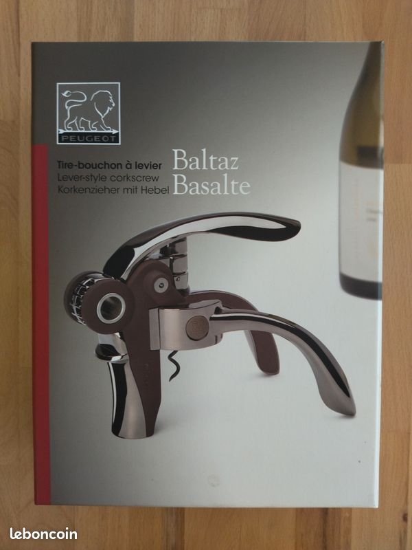 Tire bouchon à levier de marque Peugeot Baltaz Balsate Neuf (image 2)