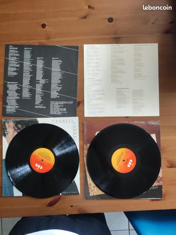 2 albums 33t francis cabrel (image 3)