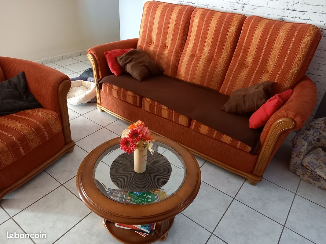Salon + meuble tv + table de salon (image 1)