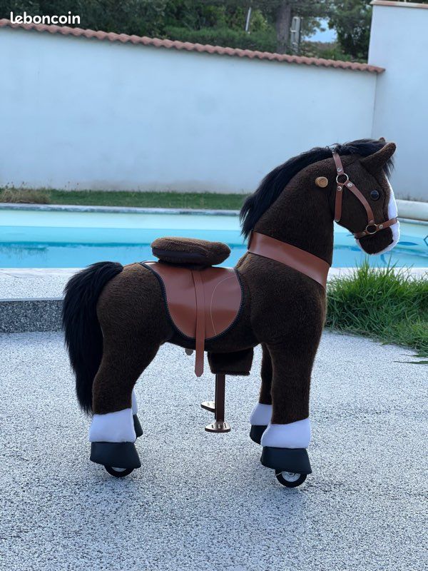 Ponycycle cheval à roulette Jeux Jouets