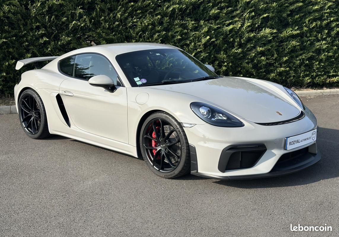 Porsche 718 Cayman I (982) 4.0 420ch GT4 PDK "TVA RECUPERABLE" (image 1)