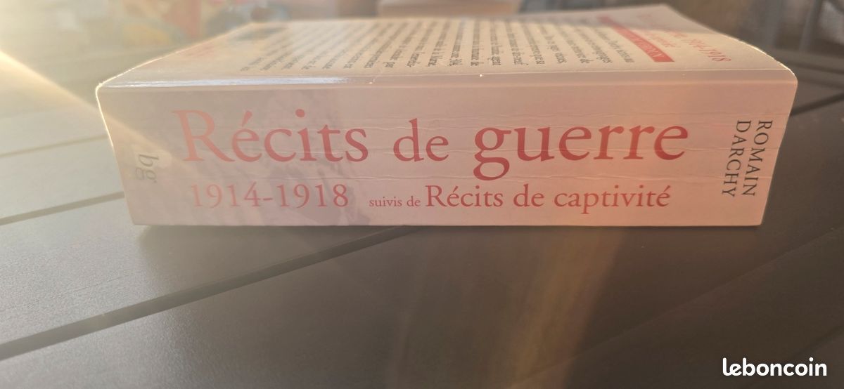 Récits de Guerre 1914-1918 et de captivité. Romain Darcy. Histoire. 09-13 (image 3)