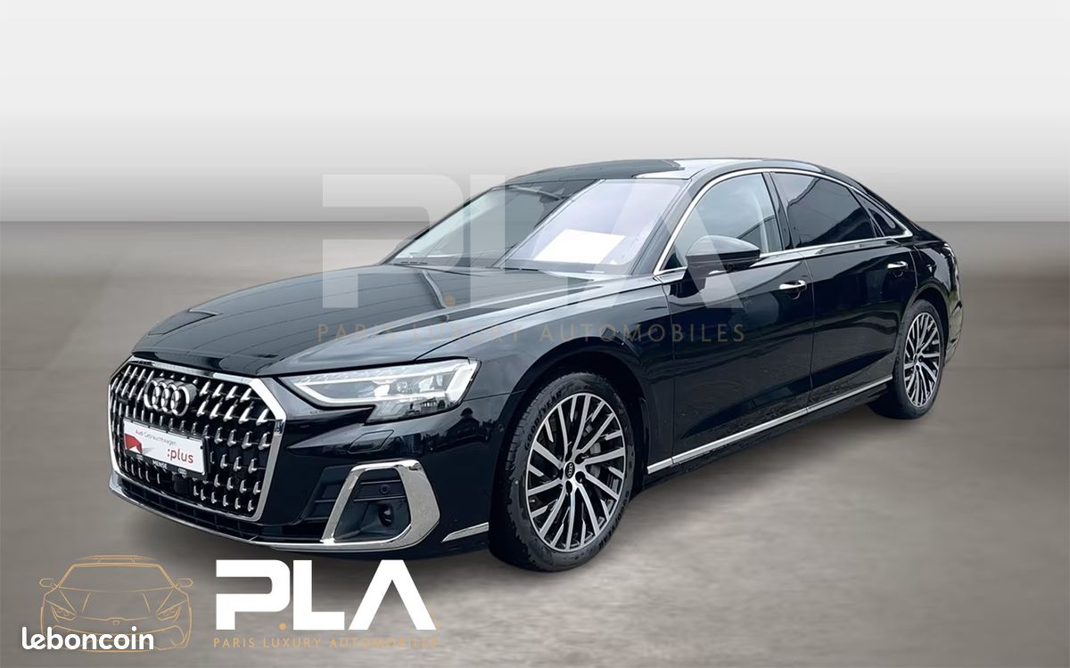 Audi a8 iv (2) 60 tfsie longue quattro avus tiptronic 8 + 360° + att remorque + toit pano + acc + hud (image 1)