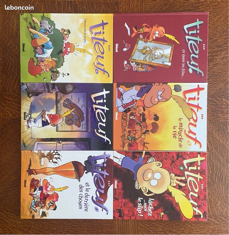 Lot BD titeuf (très bon état) (image 1)