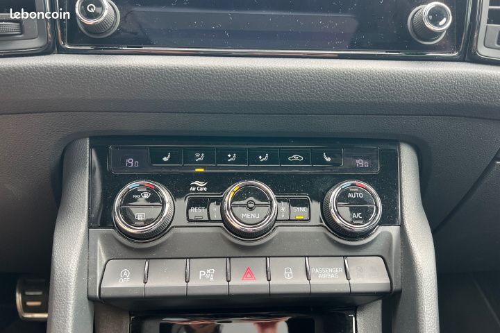 SKODA KODIAQ RS 2.0 BI-TDI 240ch DSG 4X4 Garantie 12 mois (image 12)