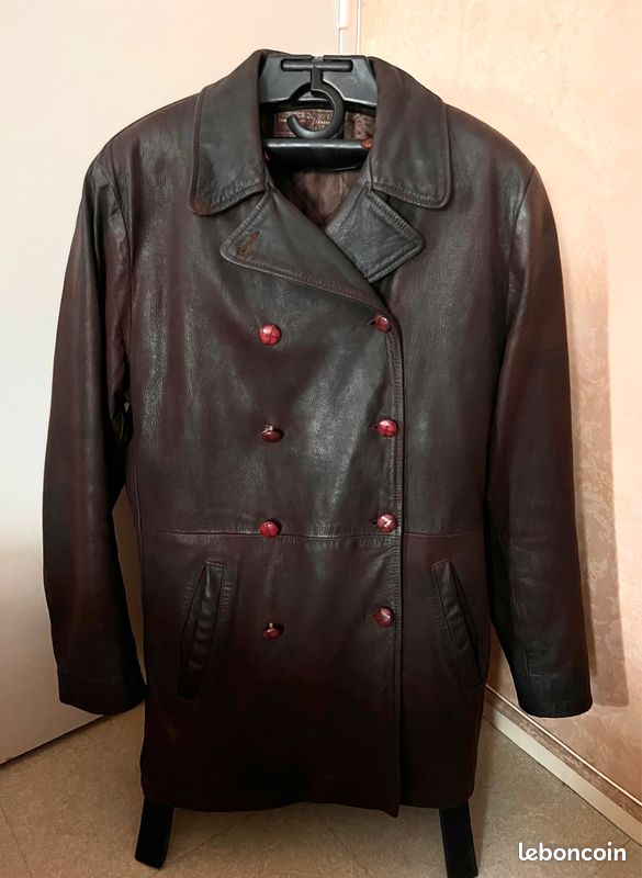 Veste en cuir Naf Naf (image 18)