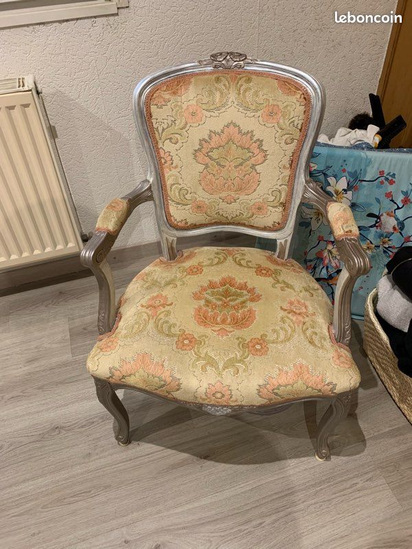 Fauteuil style voltaire (image 1)